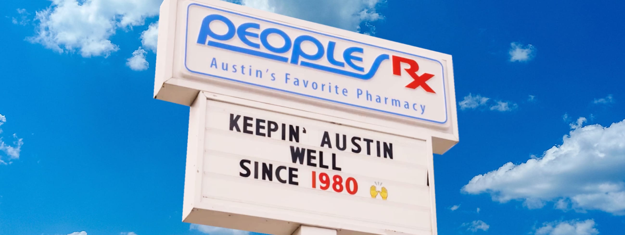 A Peoples Rx pharmacist at the counter