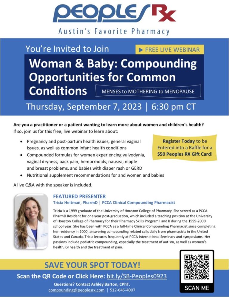 Woman & Baby Compounding Webinar