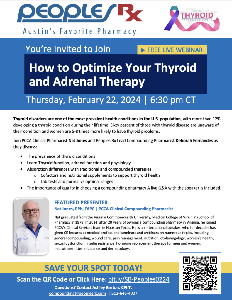 Webinar: How to Optimize Your Thyroid and Adrenal Therapy